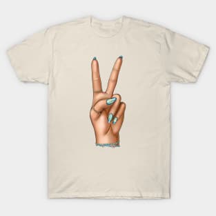 Peace Sign Hands T-Shirt